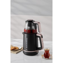 Maxi Tea Xl 2in1 Cam Demlikli Çay Makinesi ve Kettle Roseberry