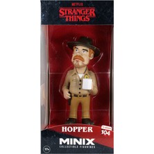 Nessi World MNX09000 Minix Koleksiyon Figürü Hooper - Stranger Things - 13876