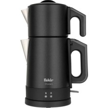 Chaizen 1800 W Çelik Demlikli Antrasit Çay Makinesi