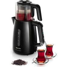 Çay Ustası HD7301/00 1700W Çay Makinesi Siyah
