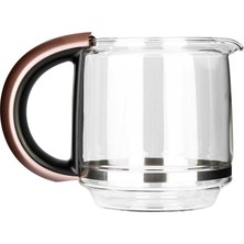 Çay Makinesi 1501 Rosegold  Kapaksız Cam Demlik