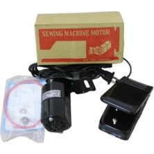 Tekno Trust Tokıa Ev Tipi Dikiş Makinası Motoru ve Pedalı (130W Aile Makinesi Motor)