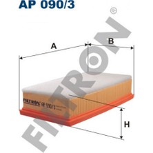 Filtron Hava Filtresi Citroen C5 Ii  1.6 Hdi 04-, Jumpy 1.6 Hdi 8V 07-, 1.6 Hdi 16V 07-, Fiat Scudo 1.6 D Multijet 07-, Mini Mini One D 09-10, Cooper D 06-10, Peugeot 407 1.6 Hdi 04-10, Expert Tepee 1. 18051