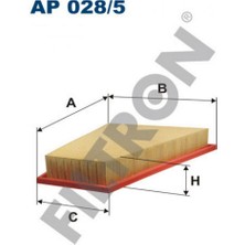 Filtron Hava Filtresi Bmw 5 Serisi F10 11-16, 5 Touring F11 10-17, X1 E84 11-15, Z4 Roadster E89 09-16 18051