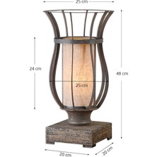 Laromita Decoration Mınozzo Abajur