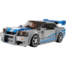 ® Speed Champions Daha Hızlı Daha Öfkeli Nissan Skyline Gt-R (R34) 76917 (319 Parça)