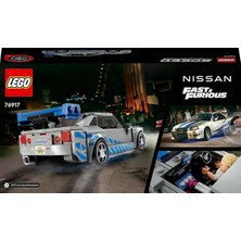 ® Speed Champions Daha Hızlı Daha Öfkeli Nissan Skyline Gt-R (R34) 76917 (319 Parça)