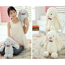 Uyku Arkadaşım Papyonlu Uzun Kulak Bunny Peluş Tavşan 65 cm