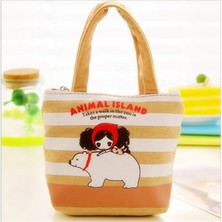 ZhuningShop3 Bir Stil El Mini Çanta Katı Alışveriş Çantaları Bayanlar Vintage Tote Rahat Omuz Çantası Sıfır Cüzdan Çile Kova Çanta (Yurt Dışından)