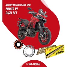 DID Ducatı Multıstrada 950 17-23 Dıd Vx3 Gold Zincir Dişli Set