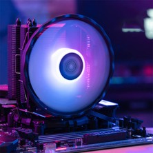 Aerocool Rave 4 Argb 12CM Fan Intel & Amd Uyumlu Kule Tipi Işlemci Soğutucu (Ae-Cc-Rv4)