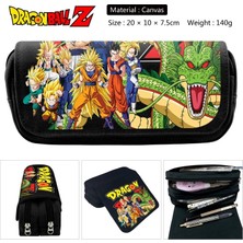 Silverum Brella Yeni Dragon Ball Z Son Goku Kalem Kutusu Öğrenci Okul Anime Aksiyon Figürü Kaplumbağa Fermuarlı Kalem Kalem Çocuk Çalışma Çantası Doğum Günü Hediyesi (Yurt Dışından)