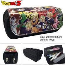 Silverum Brella Yeni Dragon Ball Z Son Goku Kalem Kutusu Öğrenci Okul Anime Aksiyon Figürü Kaplumbağa Fermuarlı Kalem Kalem Çocuk Çalışma Çantası Doğum Günü Hediyesi (Yurt Dışından)