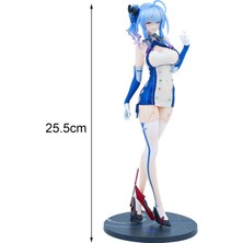 Silver Umbrella Azur Lane Şekil Taban Aksiyon Figürü Anime Bebek Modeli Oyuncak (Yurt Dışından)