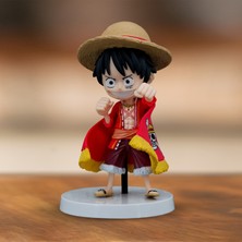 Silverum Brella Luffy Figürü Luffy Heykelciği Sevimli Pelerin Luffy Aksiyon Figürü Süslemesi (Yurt Dışından)