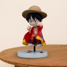 Silverum Brella Luffy Figürü Luffy Heykelciği Sevimli Pelerin Luffy Aksiyon Figürü Süslemesi (Yurt Dışından)