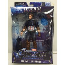 Silver Umbrella Yenı LED Thanos Çocuklar Marvel Siyah Panter Örümcek Adam Kaptan Amerika Thor Demir Adam Hulk Avengers Aksiyon Figürü Oyuncakları Modeli Bebek (Yurt Dışından)