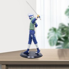 Silver Umbrella Naruto Şekil Canlı Ifade Yaratıcı Hokage Minyatür Model Oyuncak (Yurt Dışından)