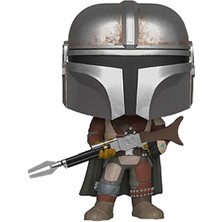 Silverum Brella Funko Pop Star Wars Mandalorian Heykelcik Modeli Oyuncak Ev Masaüstü Dekor Çocuklar Hediye (Yurt Dışından)