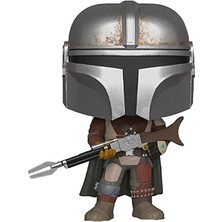 Silverum Brella Funko Pop Star Wars Mandalorian Heykelcik Modeli Oyuncak Ev Masaüstü Dekor Çocuklar Hediye (Yurt Dışından)