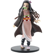 Silver Umbrella Anime Şeytan Şekil Kamado Tanjirou Nezuko Aksiyon Figürleri Pvc Model Oyuncaklar Zenitsu Heykelcik Inosuke Kimetsu Hiçbir Yaiba Figura (Yurt Dışından)