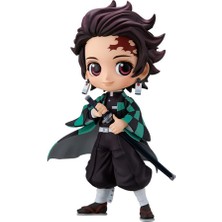 Silver Umbrella Qposket Anime Iblis Avcısı Şekil Nezuko Tanjirou Zenitsu Inosuke Kyoujurou Giyuu 15 cm Aksiyon Figuras Kawaii Pvc Model Oyuncaklar Hediye (Yurt Dışından)