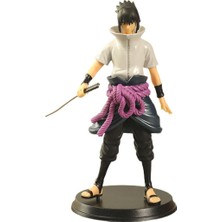 Silver Umbrella 17 cm Naruto Şekil Koleksiyon Minyatür Heykelcik Pvc Anime Uchiha Sasuke Şekil Aksiyon Modeli Oyuncak Masaüstü Süsleme (Yurt Dışından)