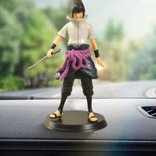 Silver Umbrella 17 cm Naruto Şekil Koleksiyon Minyatür Heykelcik Pvc Anime Uchiha Sasuke Şekil Aksiyon Modeli Oyuncak Masaüstü Süsleme (Yurt Dışından)