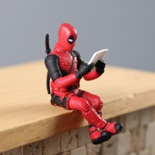 Silver Umbrella Sıcak Film Marvel Deadpool Örümcek Adam Mini Şekil Araba Dekorasyon Merkezi Konsol Dikiz Aynası Dekor Ev Aksesuarları Için (Yurt Dışından)