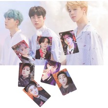 Silver Umbrella Bts Boys Kartpostal Nefis Yakışıklı Şekil Kaplamalı Kağıt Bangtan Boys Idol Şekil Sınırlı Kartpostal Kız Hediye (Yurt Dışından)