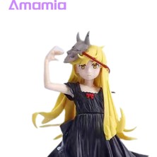 Silver Umbrella Amamia Monogatari Anime Modeli Monogatari Anime Aksiyon Figürü Oyuncak (Yurt Dışından)