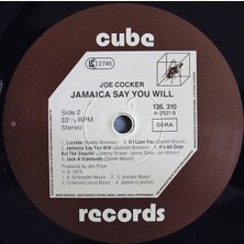 Ali The Stereo Joe Cocker – Jamaica Say You Will Rock Tarz Plak Alithestereo