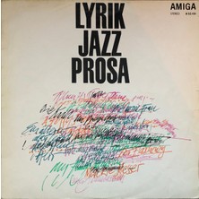 Ali The Stereo Lyrik - Jazz  Prosa Caz Vinly Plak Alithestereo