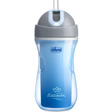 Chicco Isı Yalıtımlı Sport Bardak Pipetli 14+ Ay Erkek 266 ml