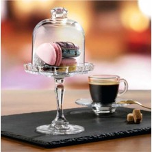 Paşabahçe Mini Pattiserie Cam Kapaklı Kurabiye Sunumluğu - 96457