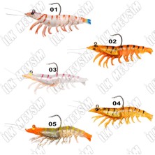 Ryuji Real Shrimp 7,6cm 12GR Karides Silikon Yem