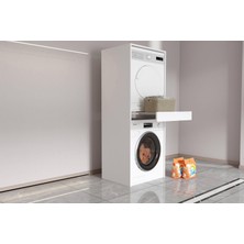 Esyah Banyo Dolabı Çamaşır ve Kurutma Makinesi Dolabı Çekmeceli