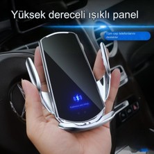 Qasul Q3 Smart Sensör Wireless Sensörlü ve Kablosuz Telefon Şarjı ve Telefon Tutacağı Hem Şarj Hem Tutacak