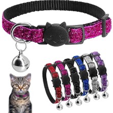 Shanhua Shop Kırmızı Stil Xs Beden Bling Kedi Tasması Hızlı Bırakma Kedi Tasmaları Ayarlanabilir Evcil Hayvan Yavru Kedi Köpek Tasması Kediler Için Çanlı Yavru Kedi Evcil Hayvan Ürünleri Güvenliği (Yurt Dışından)