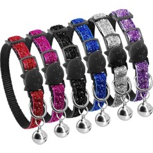 Shanhua Shop Kırmızı Stil Xs Beden Bling Kedi Tasması Hızlı Bırakma Kedi Tasmaları Ayarlanabilir Evcil Hayvan Yavru Kedi Köpek Tasması Kediler Için Çanlı Yavru Kedi Evcil Hayvan Ürünleri Güvenliği (Yurt Dışından)