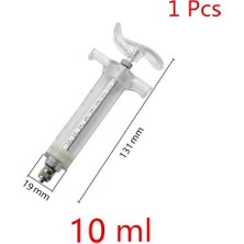 Shanhua Shop 10ML Tarzı 6 Model Düz Sonda Tüpleri Papağan Güvercin Kuş Kümes Hayvanları Besleme Enjeksiyon Bağlantı Parçaları 10MLMLML Manuel Kuşlar Besleme Şırıngası (Yurt Dışından)