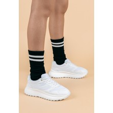 Getcho Vishal Kadın Beyaz Günlük Spor Ayakkabı