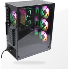 Gamemaster R12 Rainbow 4 Fanlı Atx Gaming Kasa