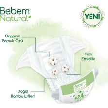 Bebem Natural Bebek Bezi 2 Beden Mini Avantajlı Paket 168 Adet