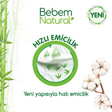 Bebem Natural Bebek Bezi 2 Beden Mini Fırsat Paketi 126 Adet