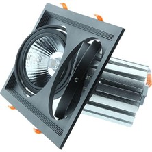 Tekwat Ar 111 Cob LED Çiftli 25 Watt Işık Sıva Altı 3000 Kelvin