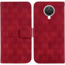 Bdt Boutique Nokia G20/G10 Kart Tutucu Için Pu Deri Kickstand Cüzdan Kapak Telefon Kılıfı (Yurt Dışından)