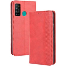 Bdt Boutique Infinix Sıcak 9 Pu Deri Cüzdan Manyetik Kapatma Için Telefon Kılıfı (Yurt Dışından)