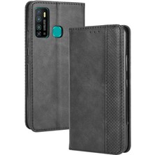 Bdt Boutique Infinix Sıcak 9 Pu Deri Cüzdan Manyetik Kapatma Için Telefon Kılıfı (Yurt Dışından)