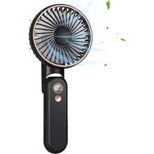 Hermoso Fan, 5 Rüzgar Hızı ve 180° Katlanabilir Mini Fan, 2500MAH Pil ile (Yurt Dışından)